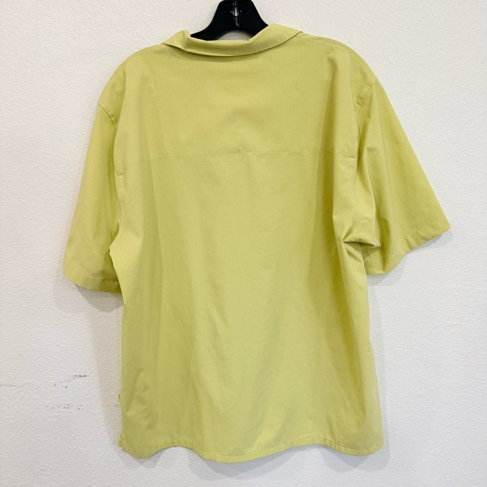 Lululemon Airing Easy Camp Collar Shirt Finch Yellow Men’s Size X-Large - Picture 5 of 8